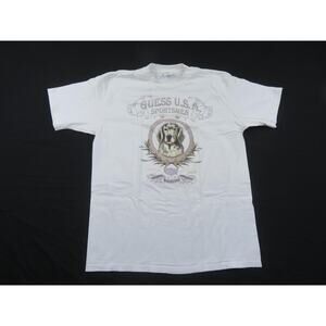 Guess USA Sportsmen T-shirt, National Wildlife Association 1992, Sz L-XL